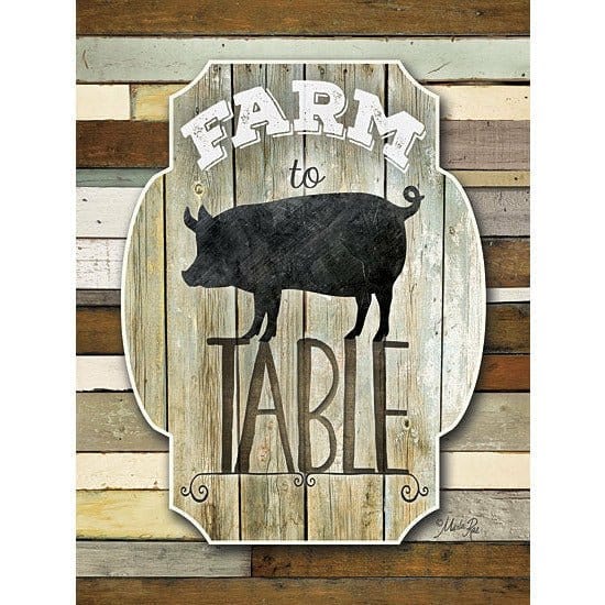 Penny Lane Publishing Farm To Table By Marla Rae Art Print - 12 X 16
