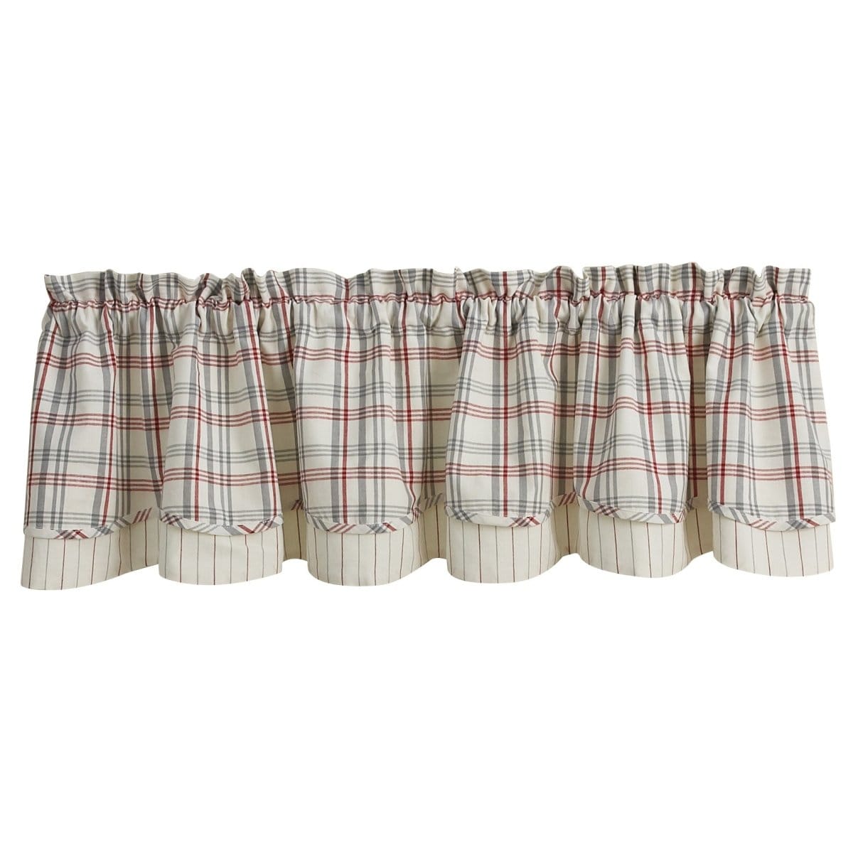 Farm Yard Layered Valance Lined-Park Designs-The Village Merchant