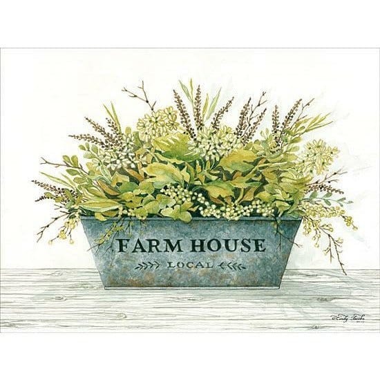 Penny Lane Publishing Farmhouse By Cindy Jacobs Art Print - 12 X 16