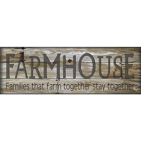 Penny Lane Publishing Farmhouse By Cindy Jacobs Art Print - 12 X 36