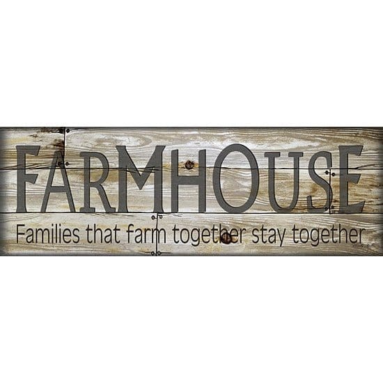 Penny Lane Publishing Farmhouse By Cindy Jacobs Art Print - 6 X 18