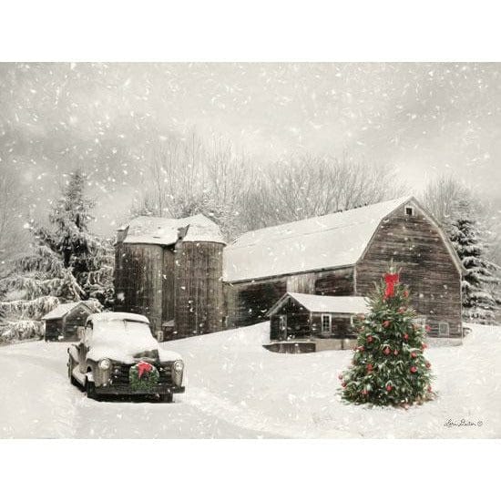 Farmhouse Christmas By Lori Deiter Art Print - 12 X 16-Penny Lane Publishing-The Village Merchant