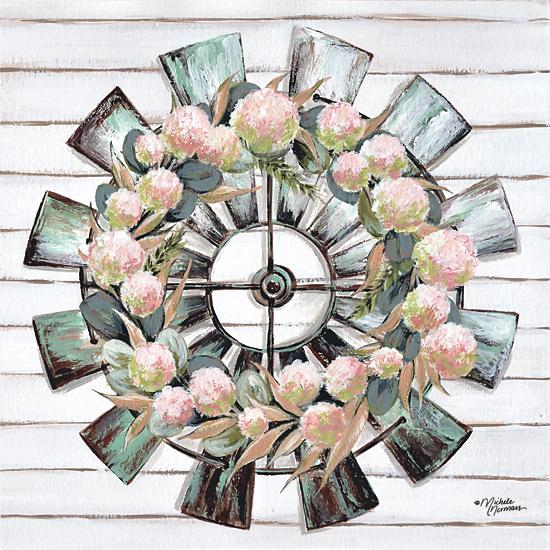 Penny Lane Publishing Farmhouse Florals By Michele Norman Art Print - 12 X 12