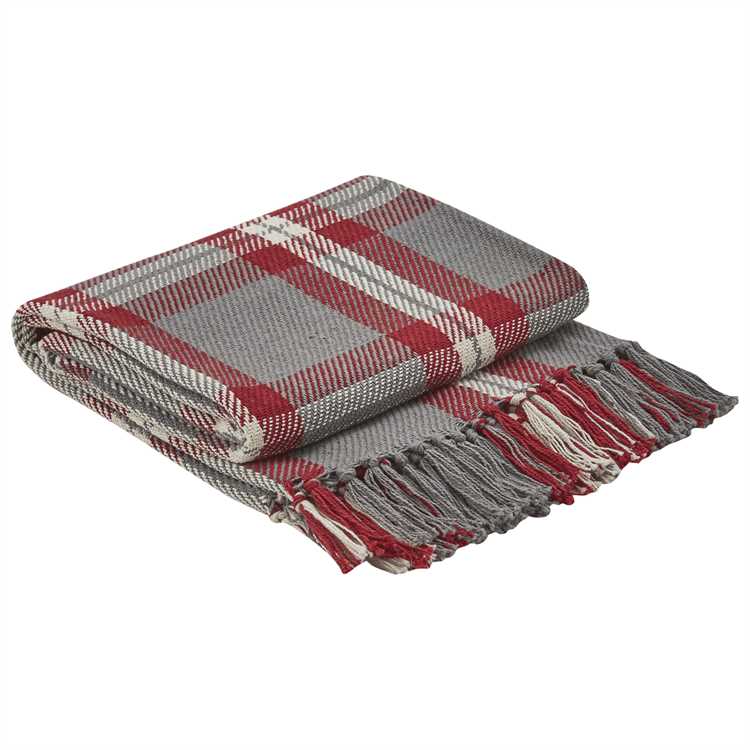farmhouse Holiday Throw 50" x 60"-Park Designs-The Village Merchant