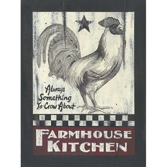 Penny Lane Publishing Farmhouse Kitchen By Linda Spivey Art Print - 12 X 16