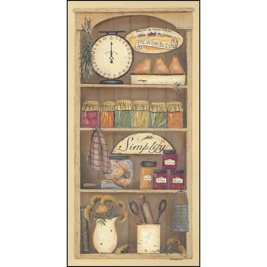 Penny Lane Publishing Farmhouse Pantry I By Pam Britton Art Print - 12 X 24