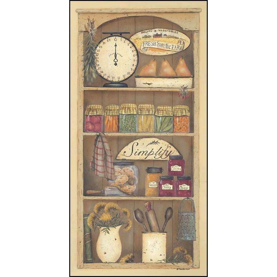 Farmhouse Pantry I By Pam Britton Art Print - 12 X 24-Penny Lane Publishing-The Village Merchant