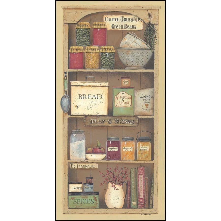 Farmhouse Pantry II By Pam Britton Art Print - 12 X 24-Penny Lane Publishing-The Village Merchant