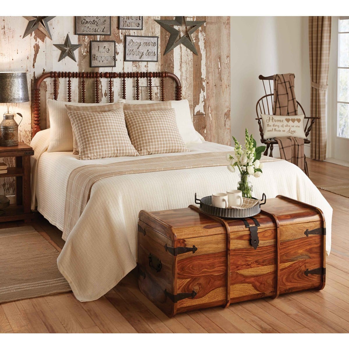 Farmington in Cream Pillow Sham Standard-Park Designs-The Village Merchant