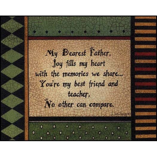Penny Lane Publishing Father By Linda Spivey Art Print - 8 X 10