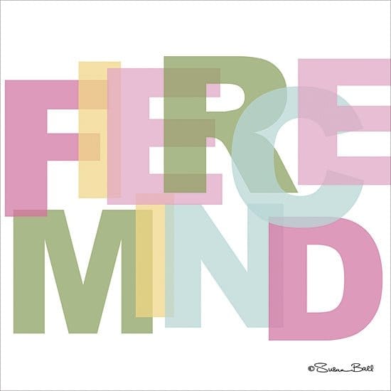 Fierce Mind By Susan Ball Art Print - 12 X 12-Penny Lane Publishing-The Village Merchant