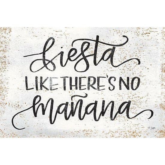 Penny Lane Publishing Fiesta Like There's No Tomorrow By Jaxn Blvd Art Print - 12 X 18