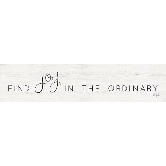 Penny Lane Publishing Find Joy In The Ordinary By Jaxn Blvd Art Print - 4 X 18