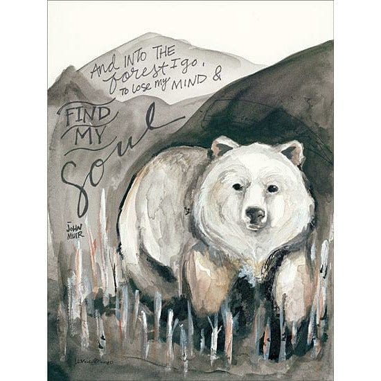 Find My Soul Bear By Jessica Mingo Art Print - 12 X 16-Penny Lane Publishing-The Village Merchant