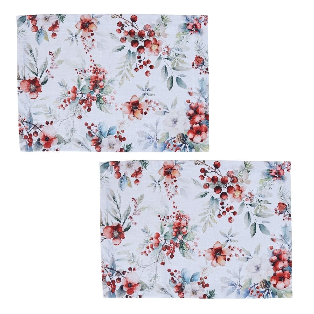 First Snow Printed Placemat Set of 2