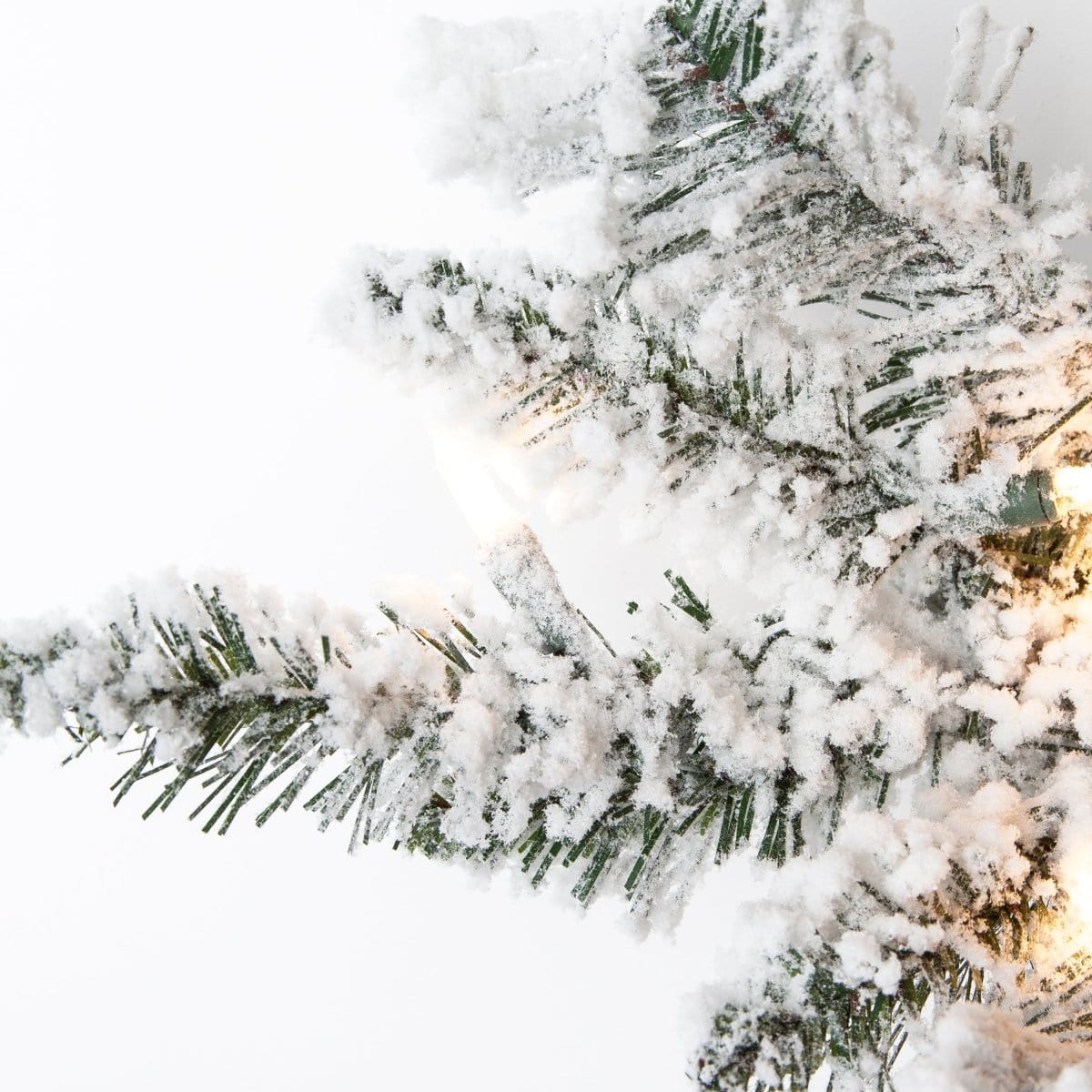 Flocked Colorado Spruce Christmas Tree 4 Feet-Gerson-The Village Merchant