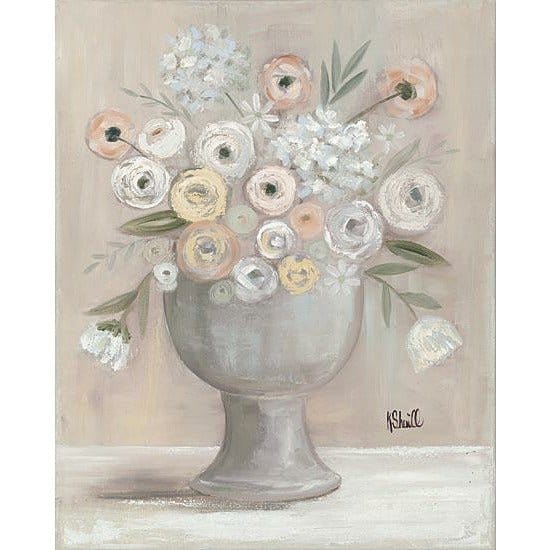 Penny Lane Publishing Floral Bouquot By Kate Sherrill Art Print - 12 X 16