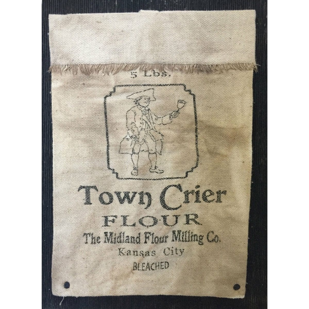 Flour Sign Board With Feed Sack-Craft Wholesalers-The Village Merchant
