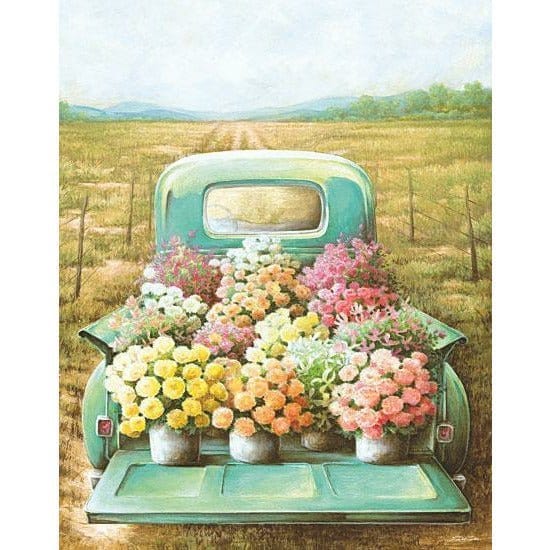 Flowers For Sale By Dee Dee Reynolds Art Print - 22 X 28-Penny Lane Publishing-The Village Merchant