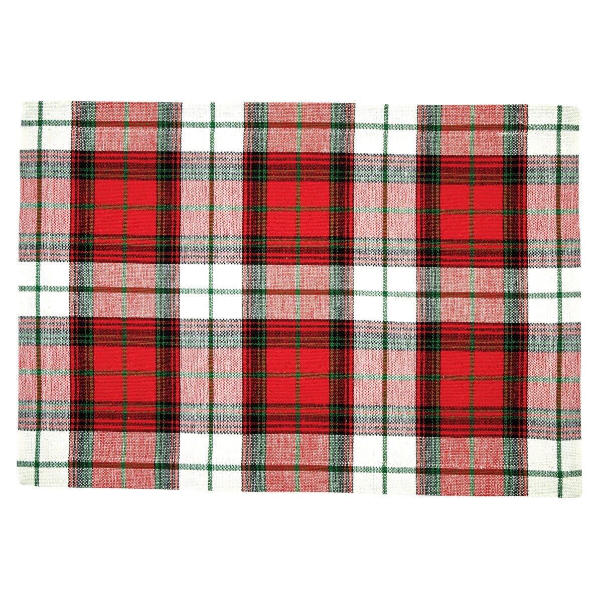 Flurry Friends Plaid Placemat Set of 2