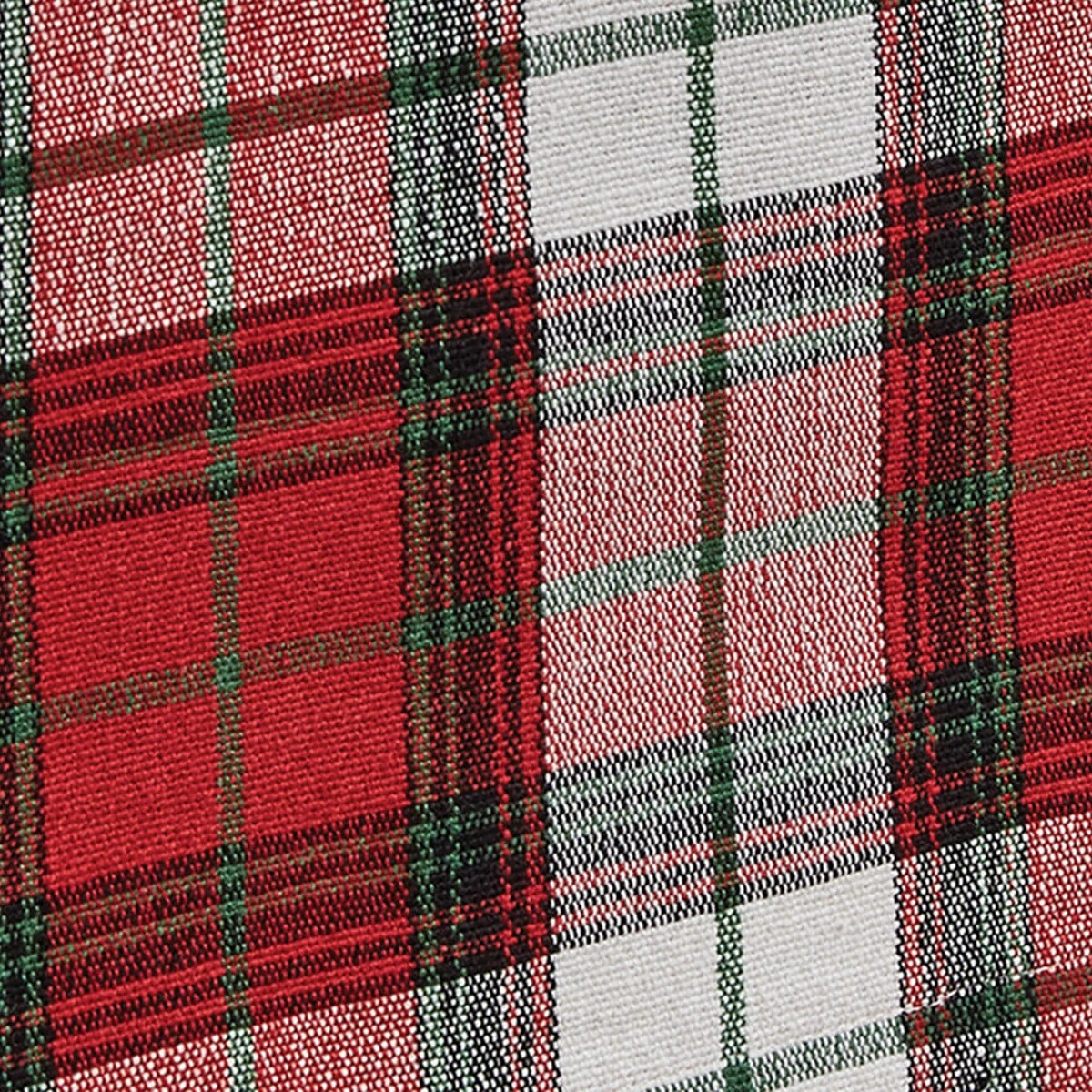 Flurry Friends Plaid Table Runner 36" Long