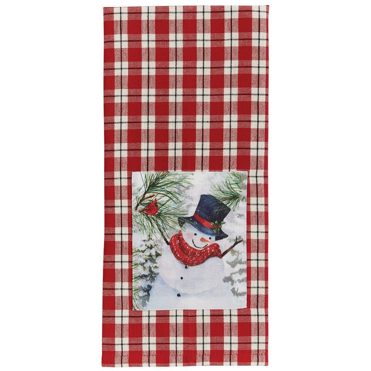 Flurry Snowman Decorative Towel-Park Designs-The Village Merchant