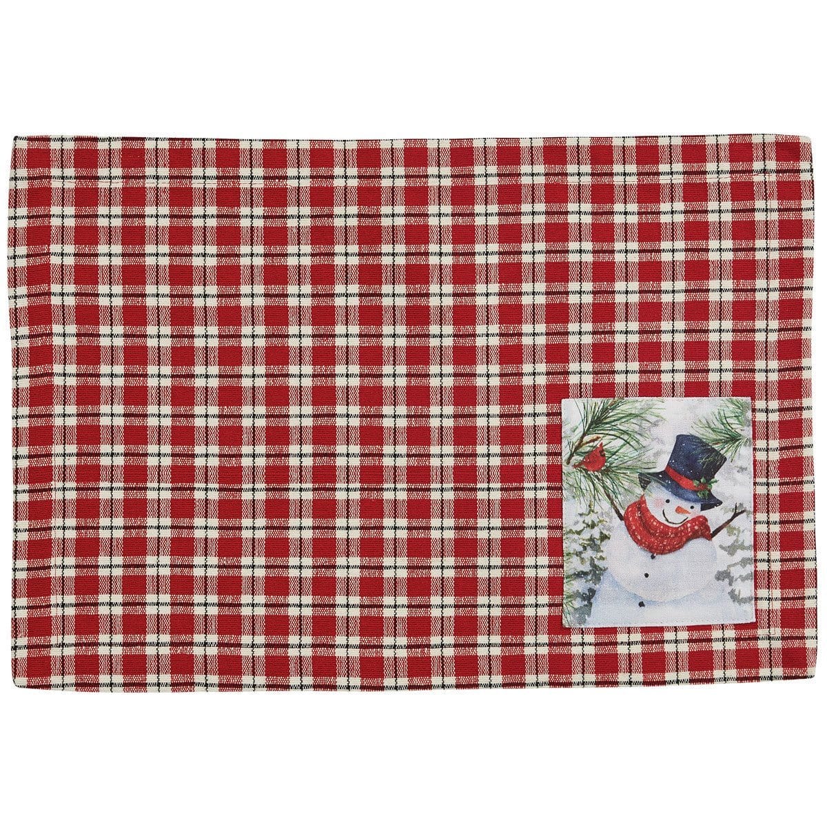 Flurry Snowman Placemat-Park Designs-The Village Merchant