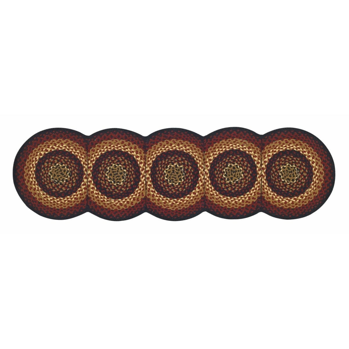 Park Designs Folk Art Braided Table Runner 54" Long
