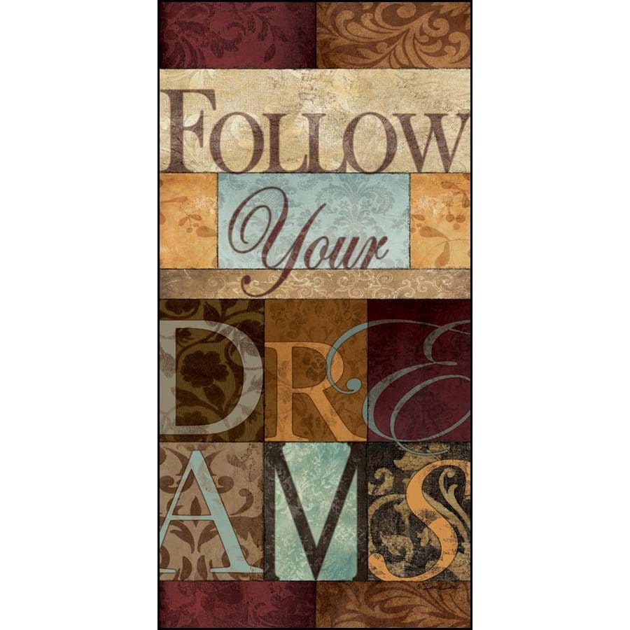 Follow Your Dream By Dee Dee Reynolds Art Print - 12 X 24-Penny Lane Publishing-The Village Merchant