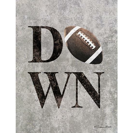 Football Down By Susan Ball Art Print - 12 X 16-Penny Lane Publishing-The Village Merchant