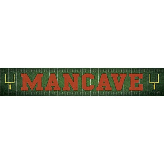 Football Man Cave By Lauren Rader Art Print - 6 X 36-Penny Lane Publishing-The Village Merchant