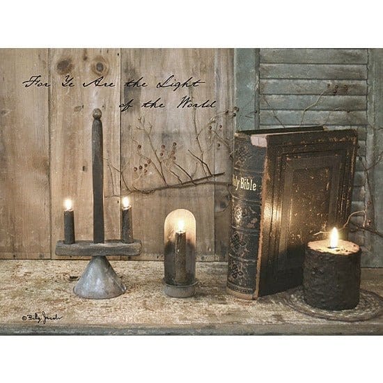 Penny Lane Publishing For Ye Are The Light By Billy Jacobs Art Print - 12 X 16