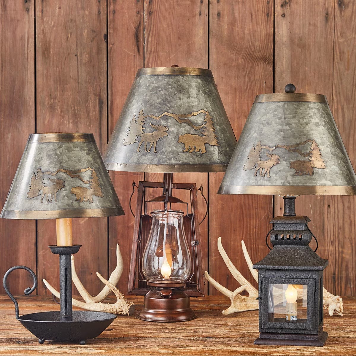 Forester&#39;s Layered Metal Lamp Shade - 3 Sizes