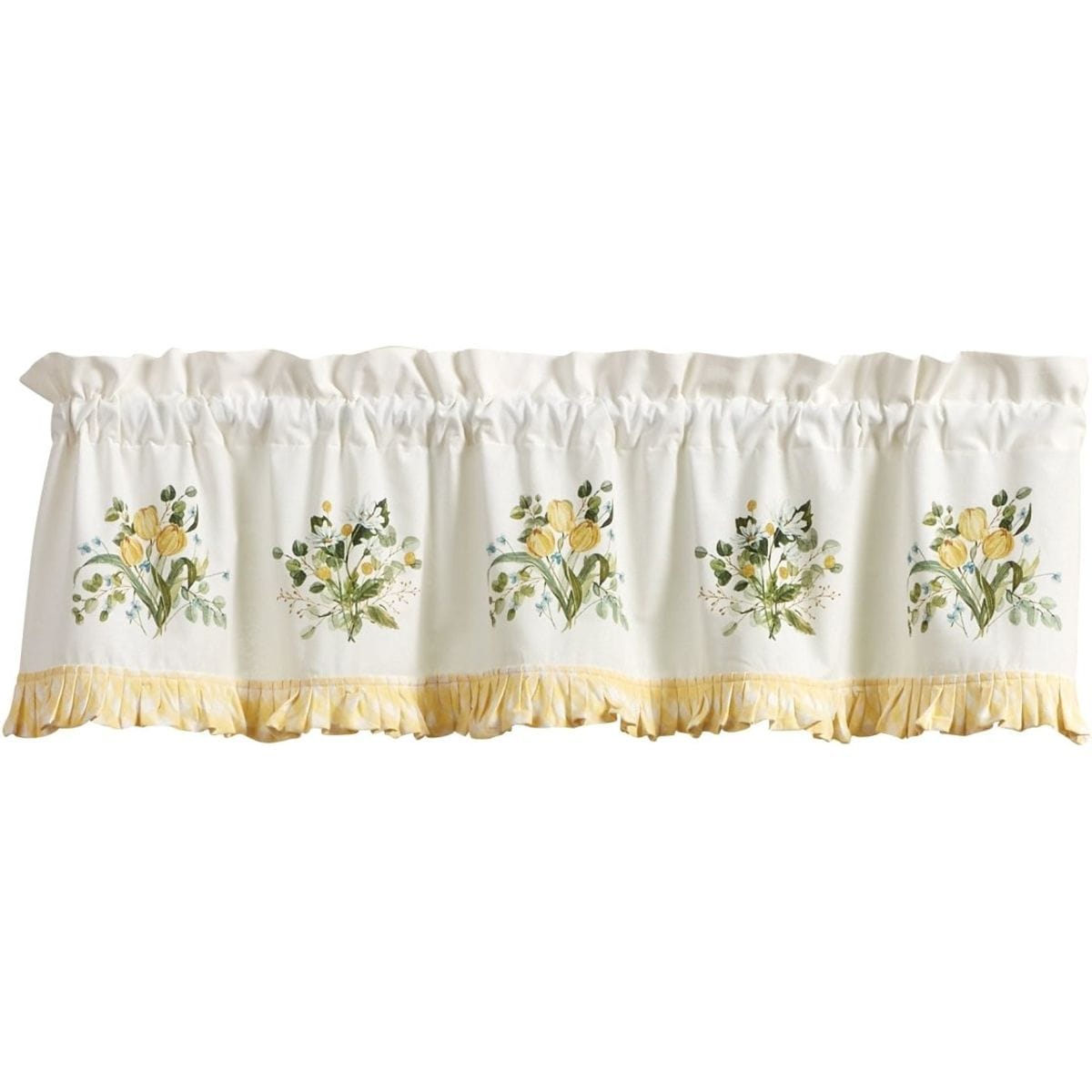 Forever Spring Ruffled Valance Unlined-Park Designs-The Village Merchant