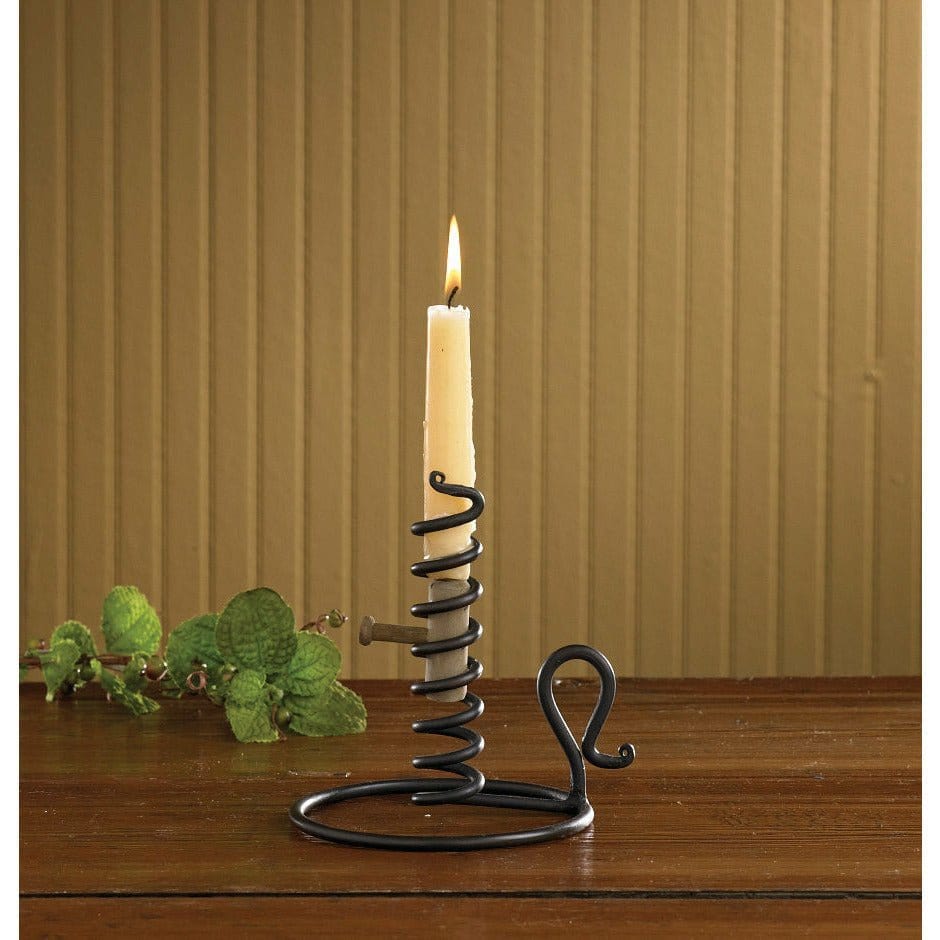 Forged Iron Courting Candle Holder For Taper Candles-Park Designs-The Village Merchant