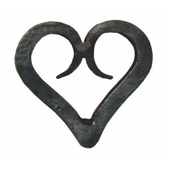 Park Designs Forged Iron Heart Napkin Ring Set of 2