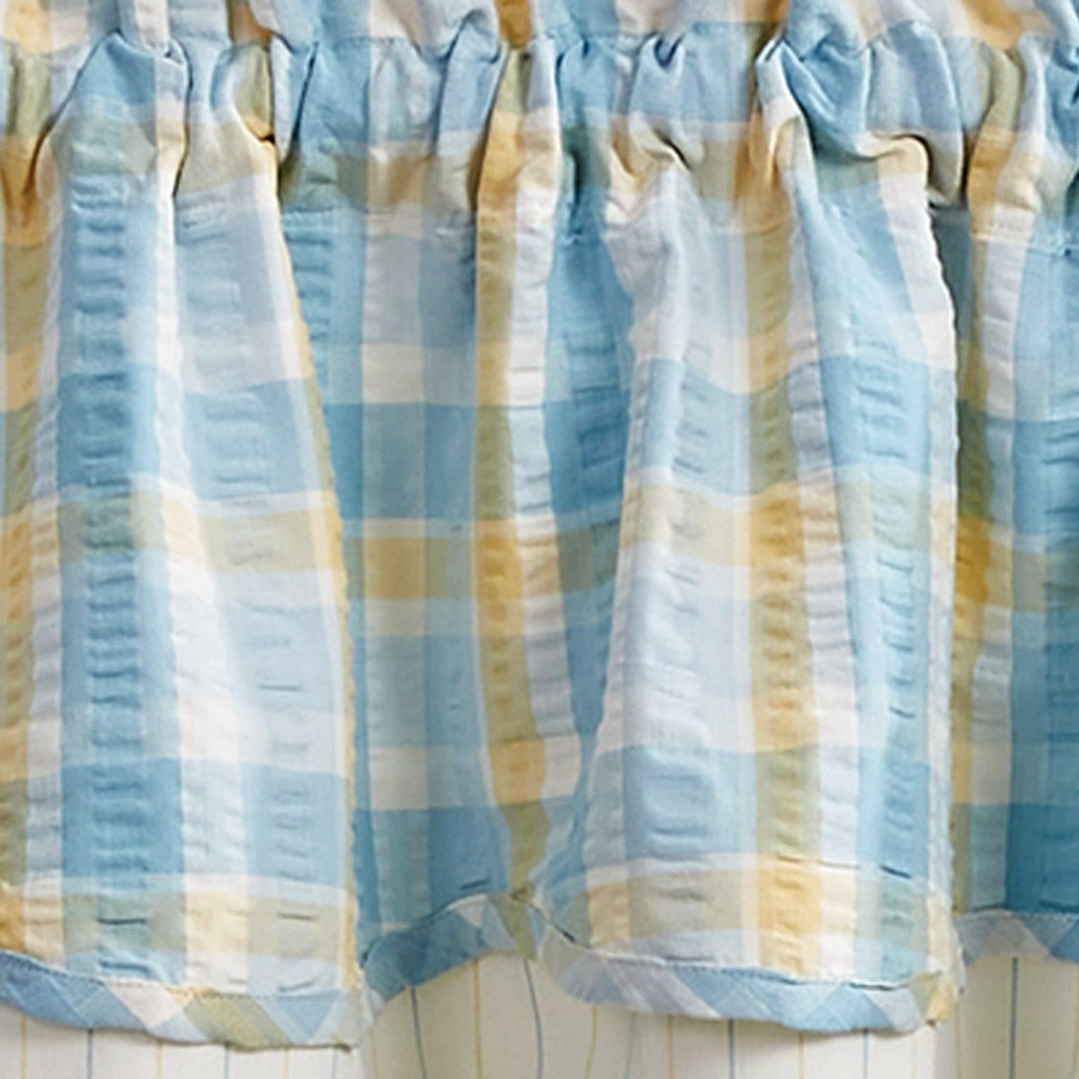 Forget Me Not Layered Valance Lined-Park Designs-The Village Merchant