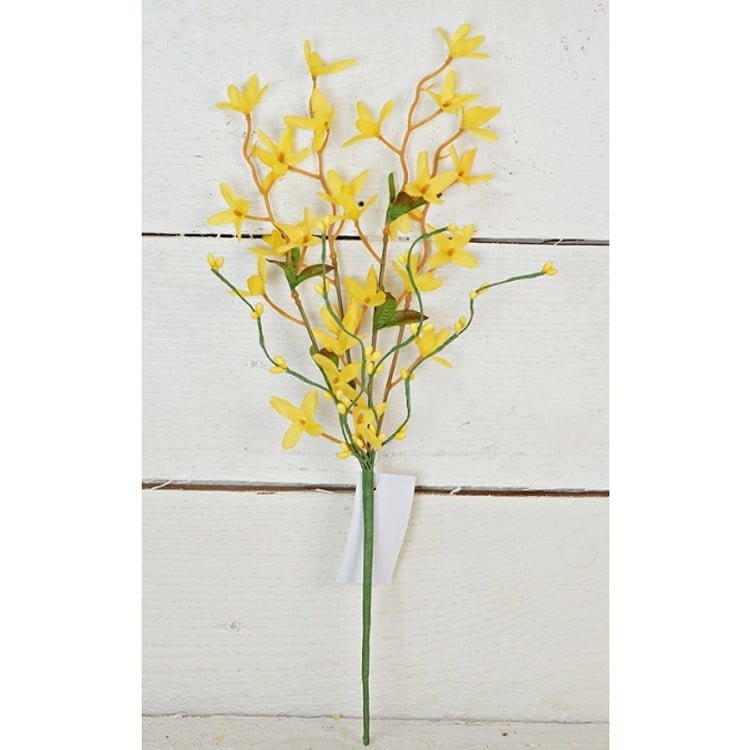 Forsythia & Pip Berry Pick / Spray 15" High-Impressive Enterprises-The Village Merchant