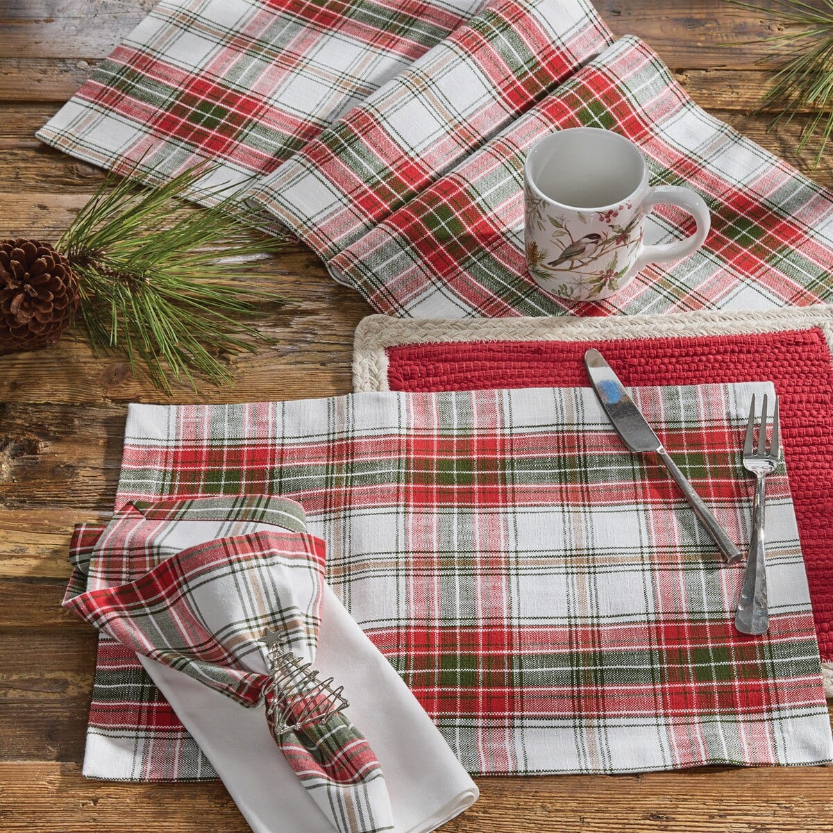 Fraser Plaid Table Runner 72" Long