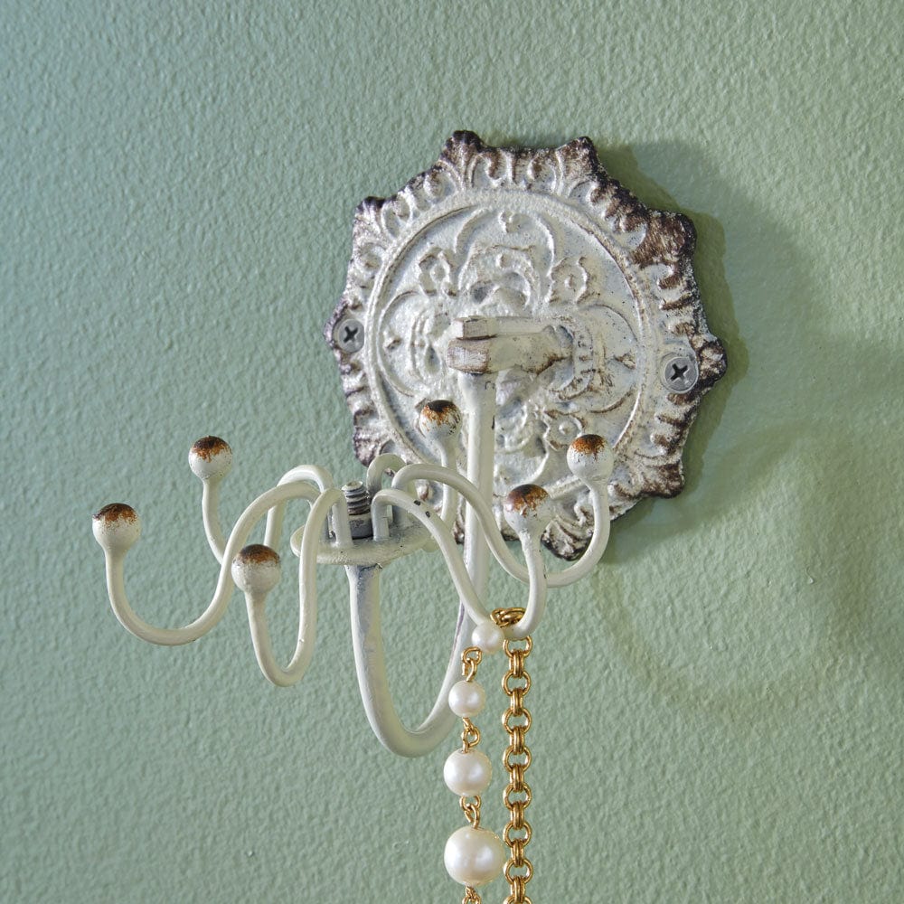 French Cottage Spinning Decorative Hook