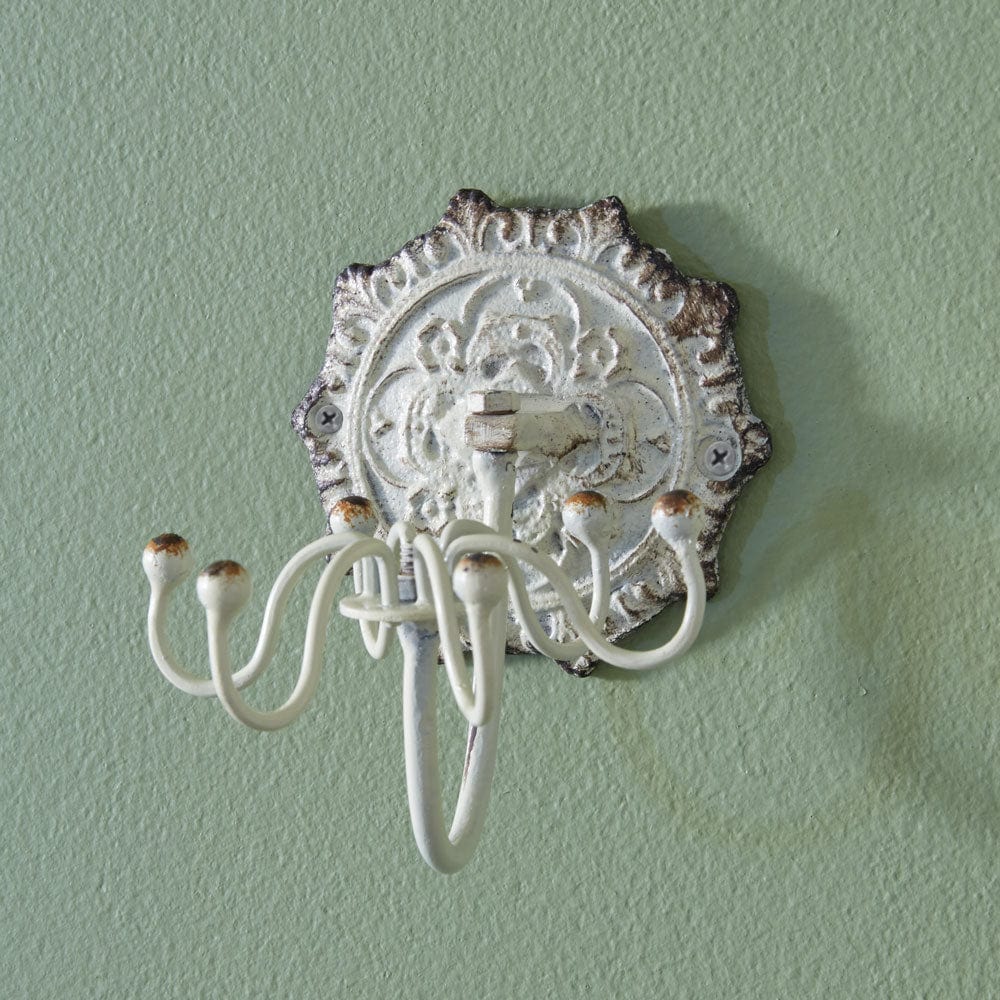 French Cottage Spinning Decorative Hook