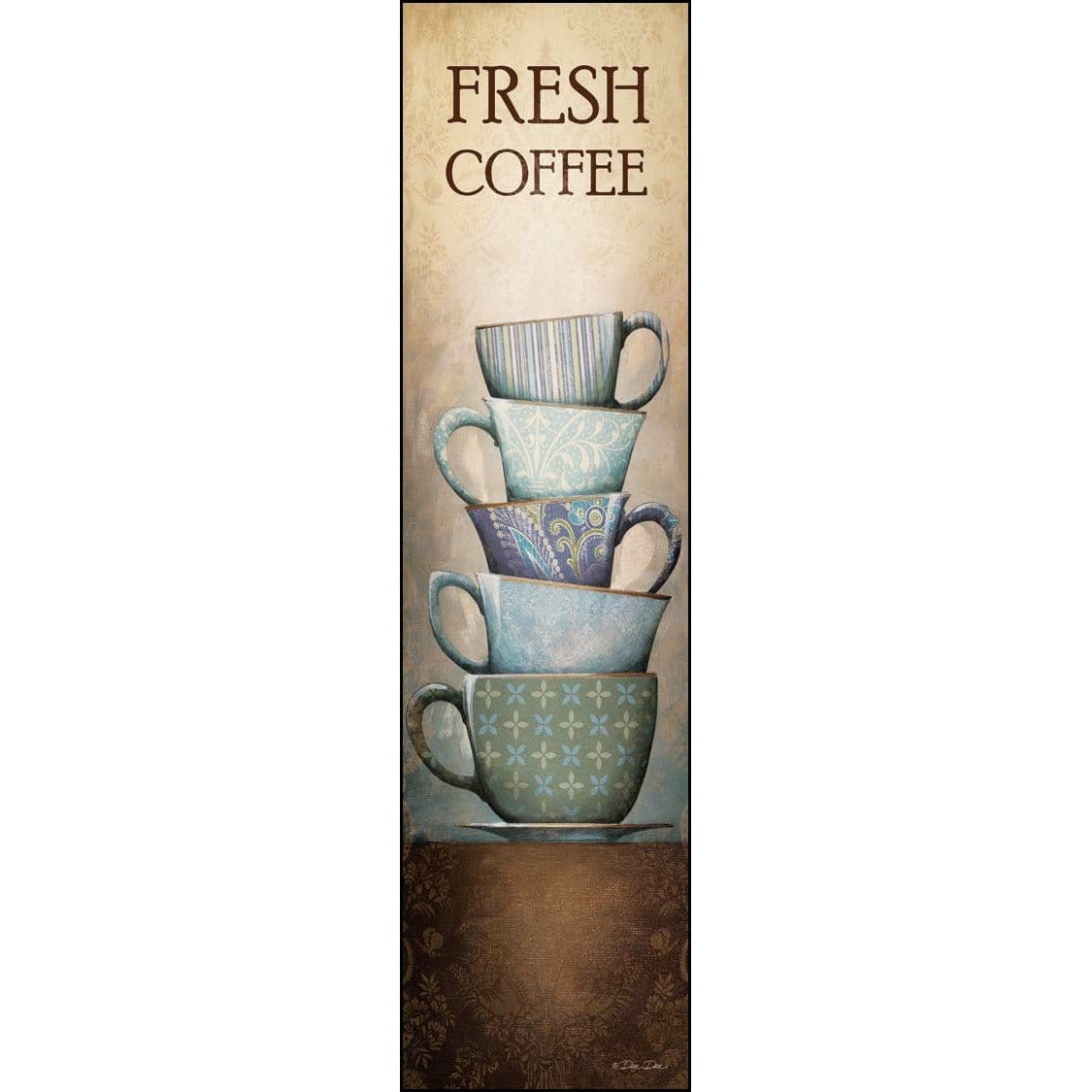 Fresh Coffee By Dee Dee Reynolds Art Print - 8 X 30-Penny Lane Publishing-The Village Merchant