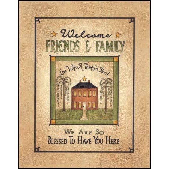 Friends And Family By Linda Spivey Art Print - 11 X 14-Penny Lane Publishing-The Village Merchant