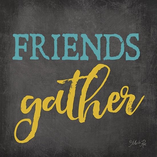 Friends Gather By Marla Rae Art Print - 12 X 12-Penny Lane Publishing-The Village Merchant