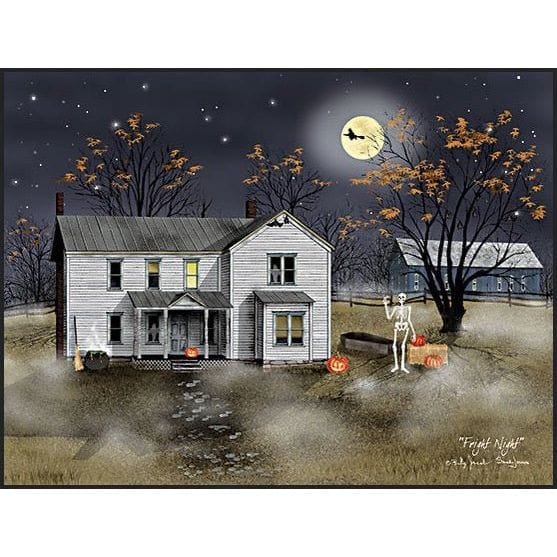 Fright Night By Billy Jacobs Art Print - 12 X 16-Penny Lane Publishing-The Village Merchant