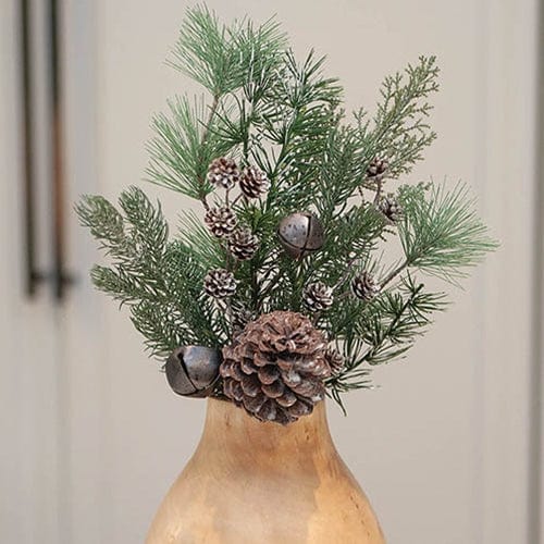 Frosty Cheer Pine Pick / Spray 19&quot; High