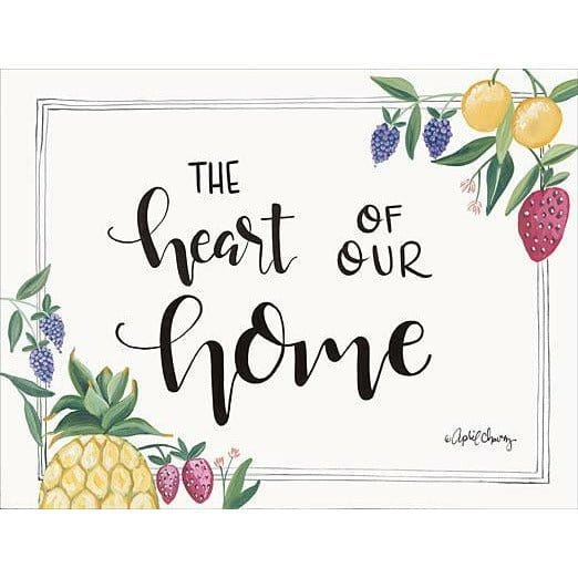 Penny Lane Publishing Fruit - Heart Of Our Home By April Chavez Art Print - 12 X 16