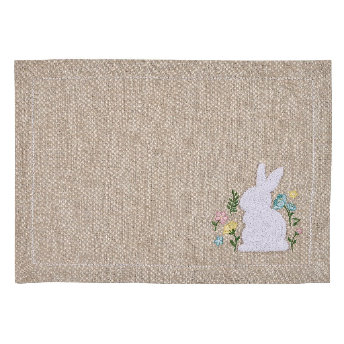 Fuzzy Bunny Placemat Set of 2