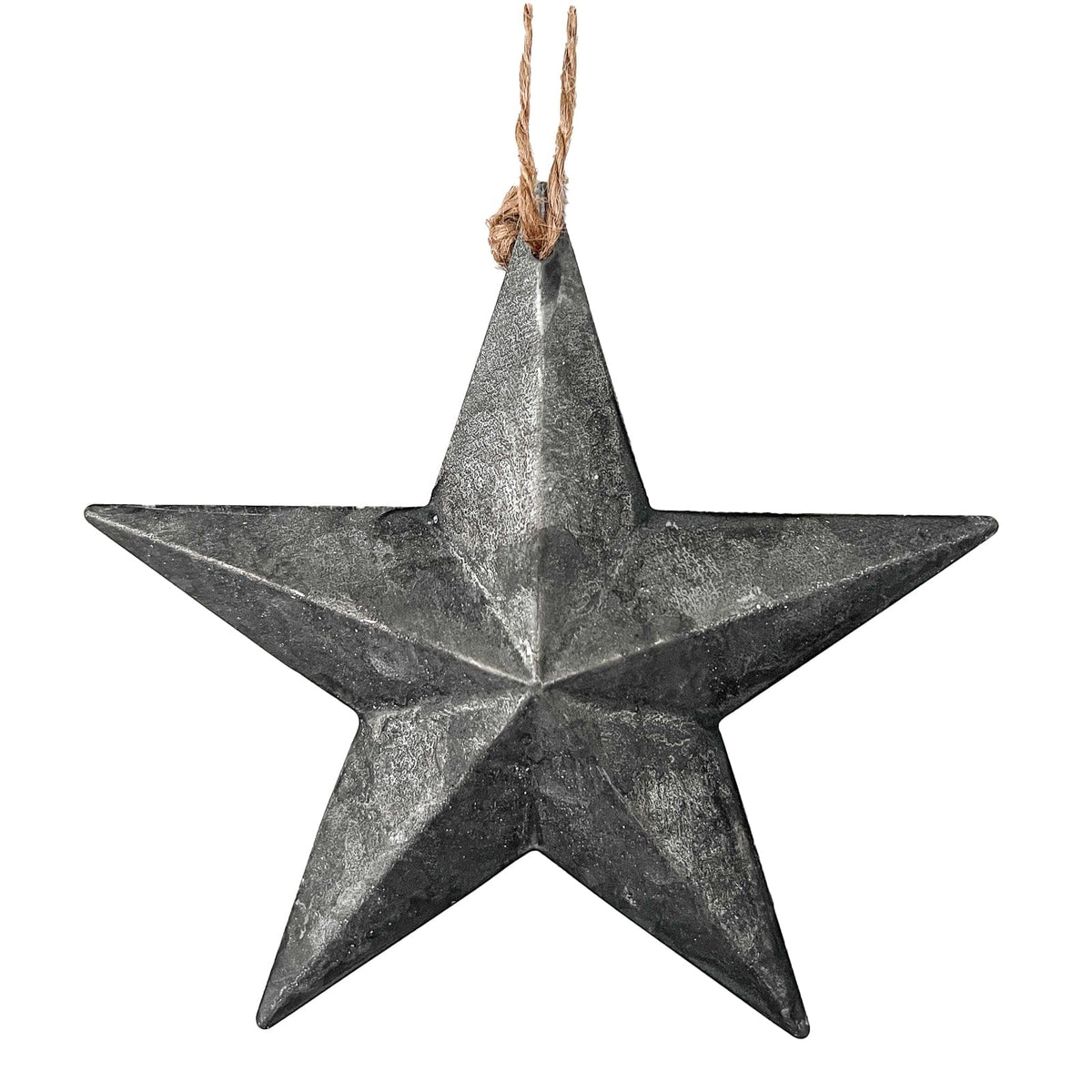 Galvanized Metal Barn Stars - Available In 3 Sizes