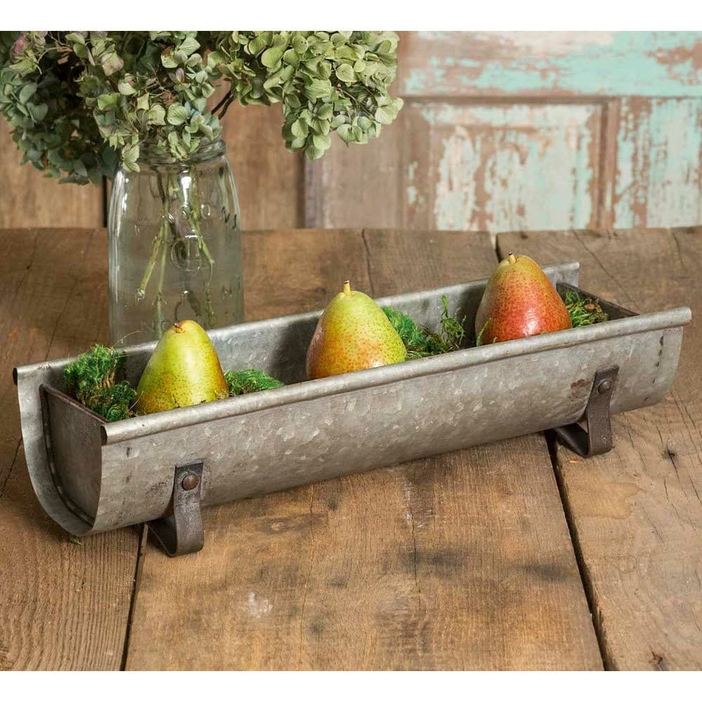 Galvanized Metal Chicken Feeder Planter-CTW Home-The Village Merchant
